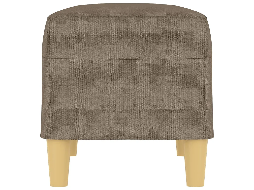 Banc Taupe 70x35x41 cm Tissu