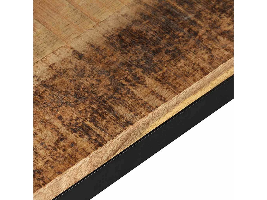 Banco em madeira de mangueira maciça 110x35x45 cm