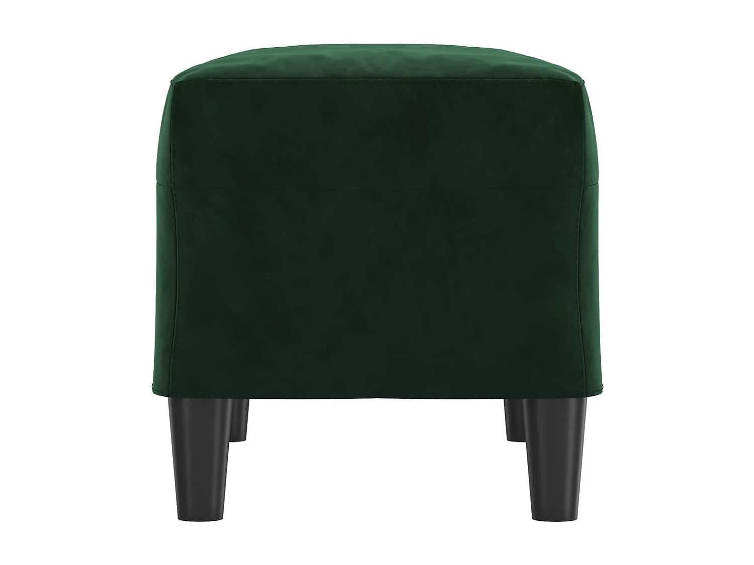 Banc Vert foncé 70x35x41 cm Velours