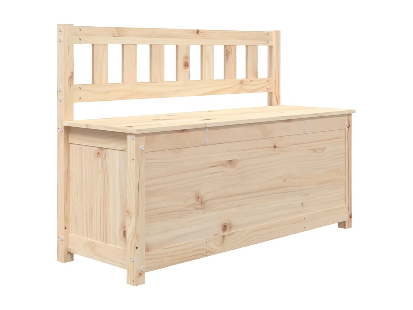 Banc 110x41x76,5 cm Bois de pin massif