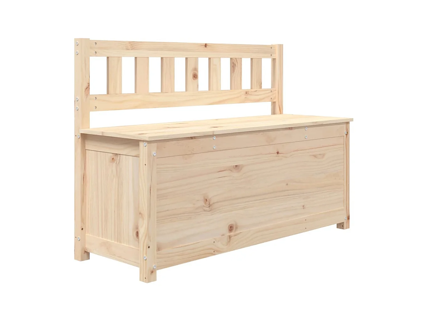 Bankje 110x41x76,5 cm massief grenenhout