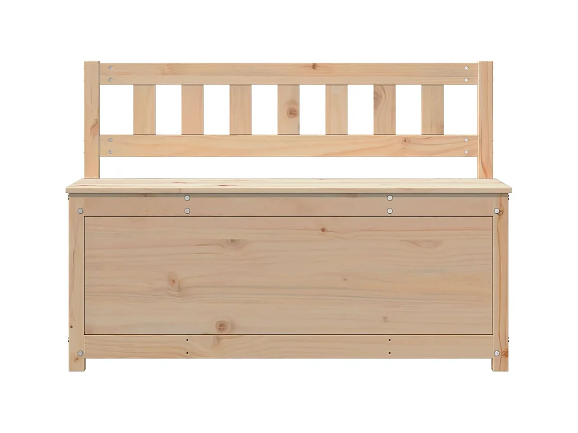 Bankje 110x41x76,5 cm massief grenenhout