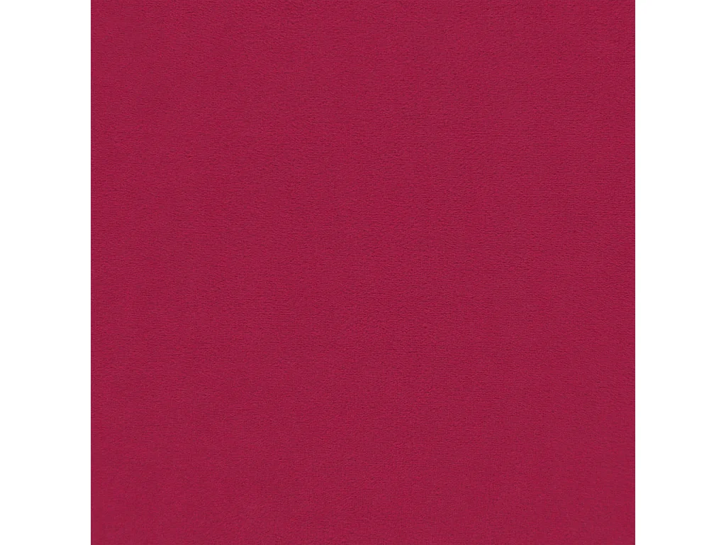 Banc Rouge bordeaux 108x79x79 cm Velours