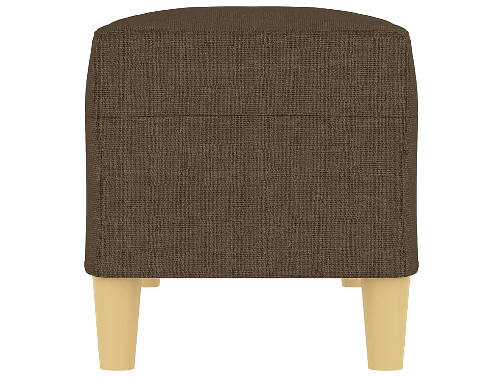 Banc Marron 100x35x41 cm Tissu