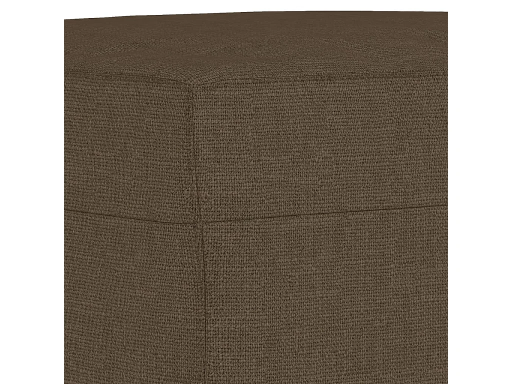 Banc Marron 100x35x41 cm Tissu