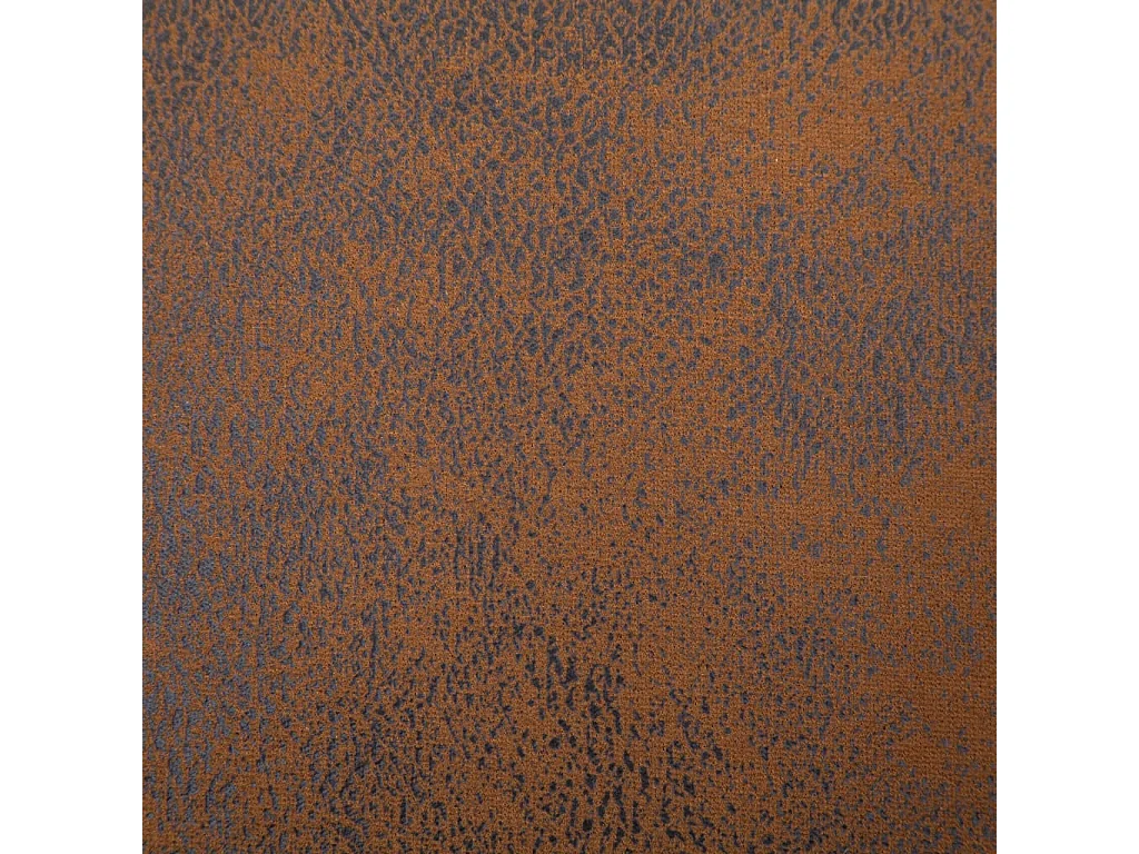 Banc avec compartiment de rangement 116 cm Marron Similicuir