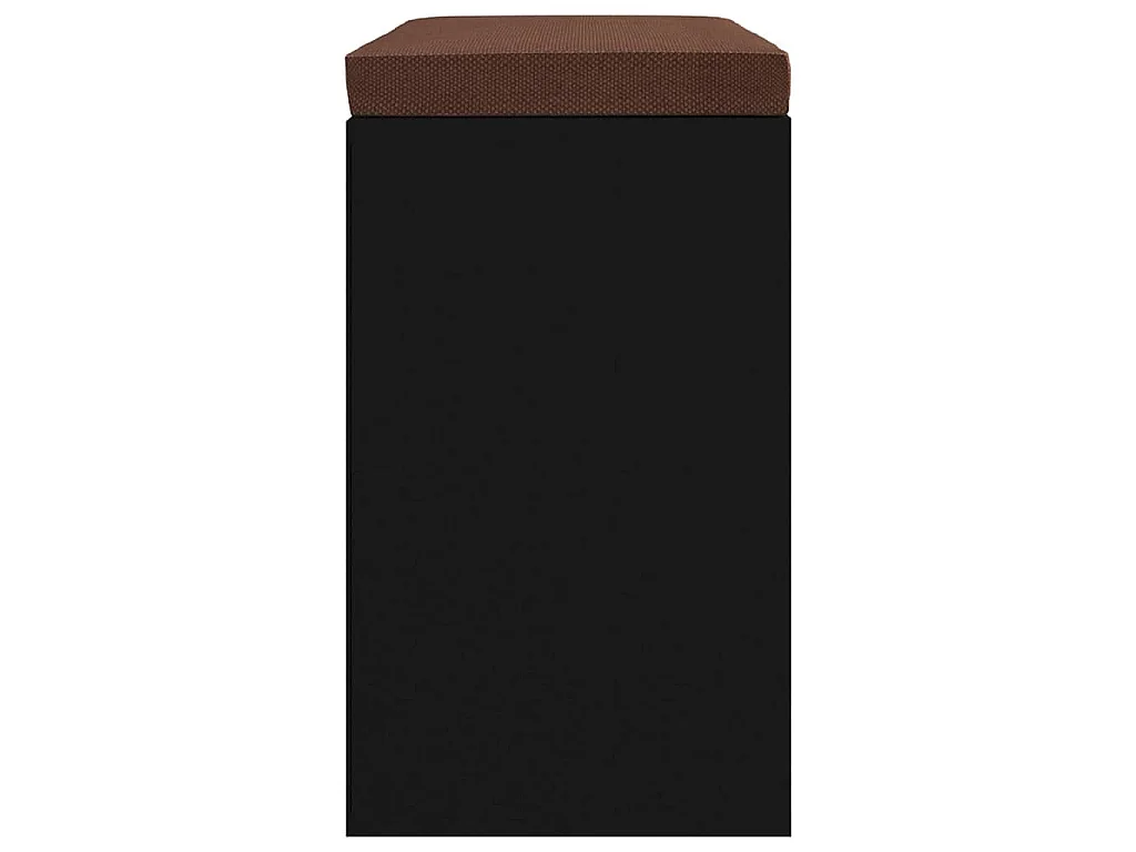 Banco sapateira 103x30x48 cm derivados de madeira preto