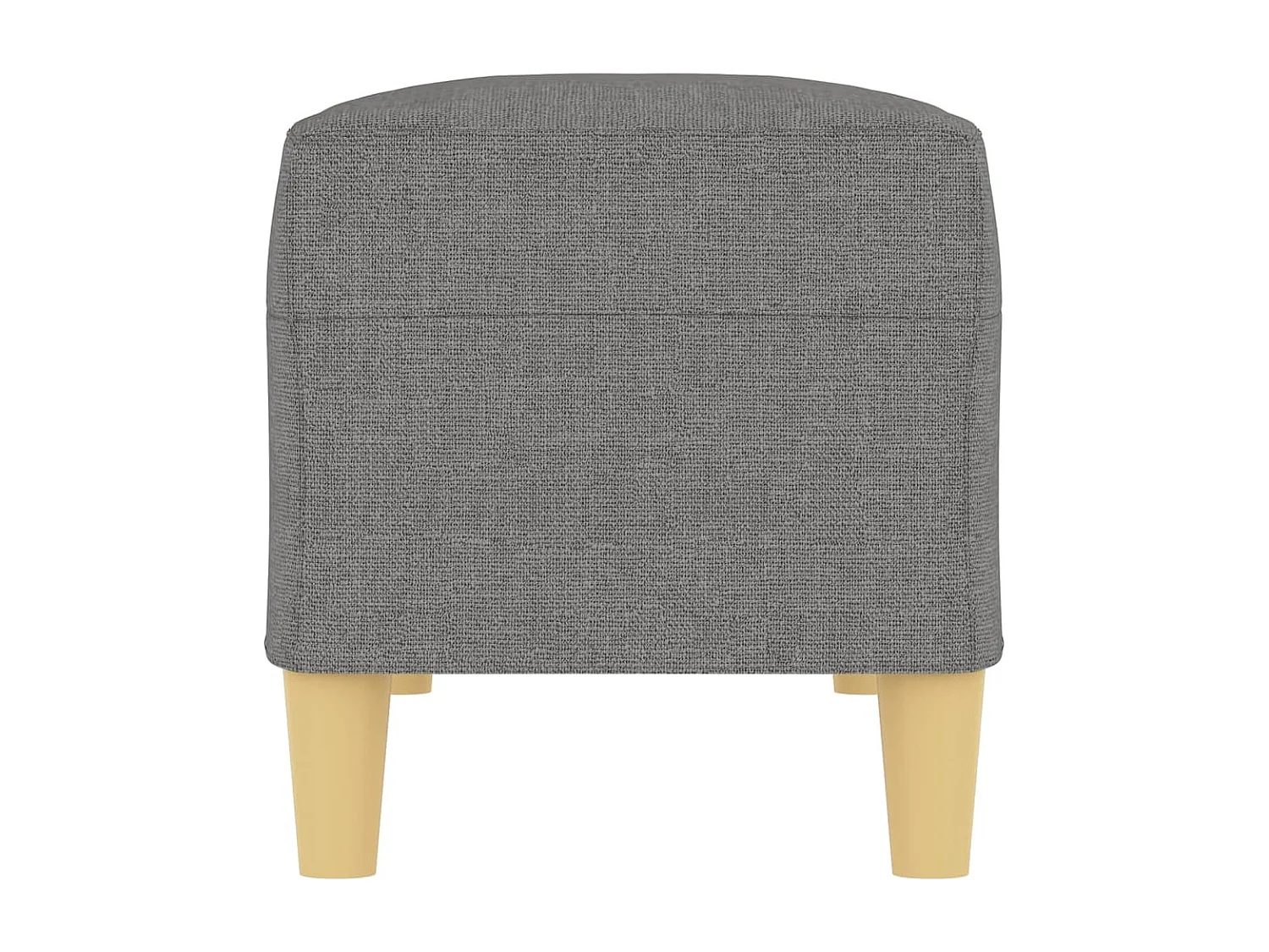 Banc Gris foncé 100x35x41 cm Tissu