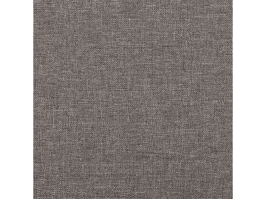 Bankje 100x35x41 cm stof donkergrijs