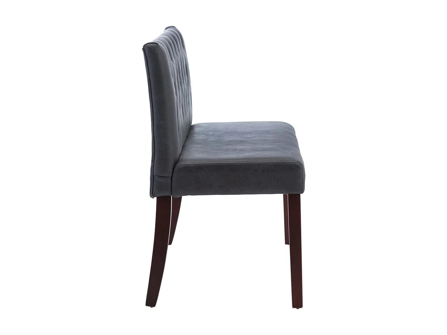 Banc 120 cm Gris Similicuir daim