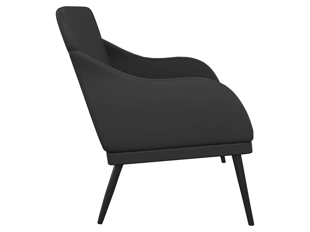 Banco 110x76x80 cm couro artificial preto