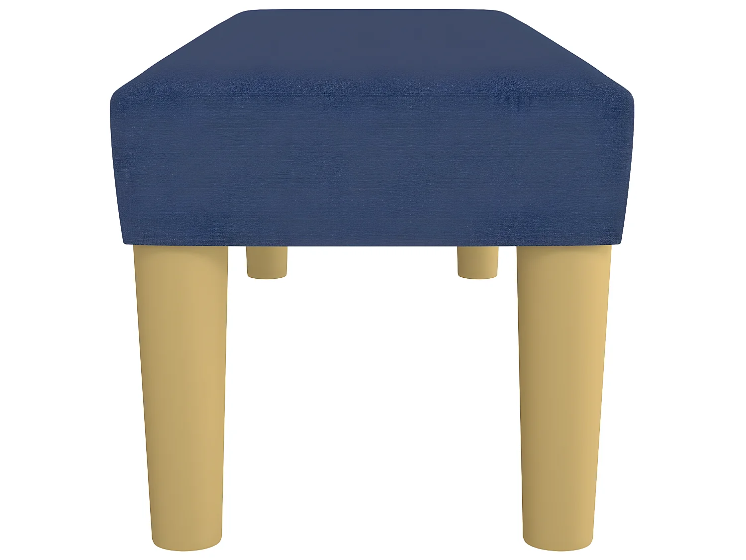 Banc Bleu 100x30x30 cm Tissu