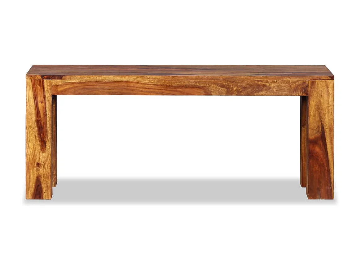 Banc Bois massif 110x35x45 cm
