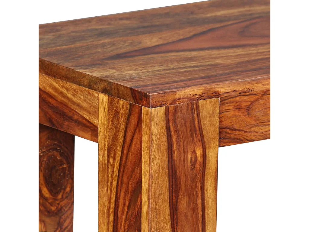 Banc Bois massif 110x35x45 cm