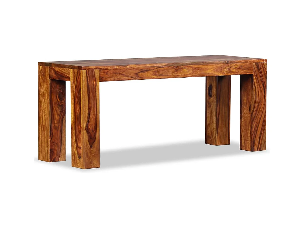 Banc Bois massif 110x35x45 cm