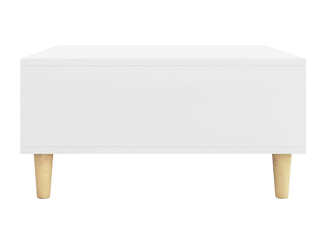 Mesa de centro 60x60x30 cm contraplacado branco