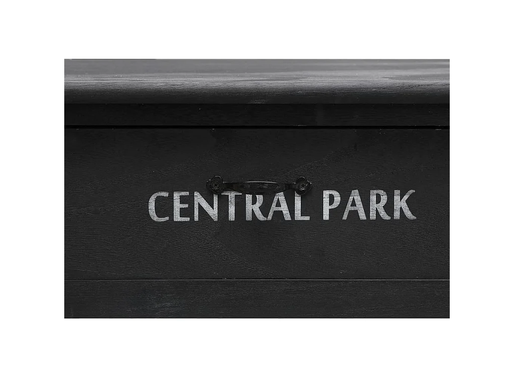 Table basse Noir 100x50x45 cm Bois