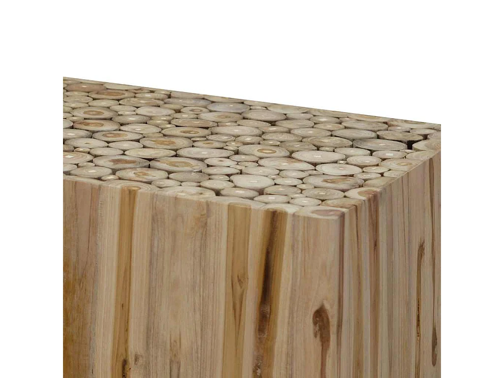 Salontafel 90x50x30 cm echt teakhout
