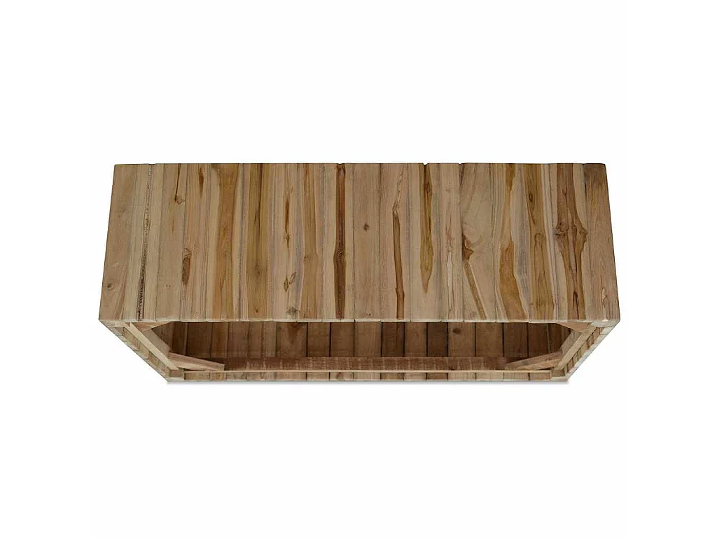 Salontafel 90x50x30 cm echt teakhout