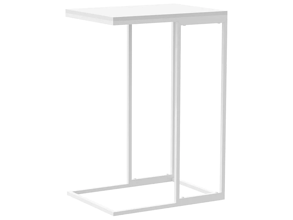 Beistelltisch Weiß 40x30x59 cm Holzwerkstoff