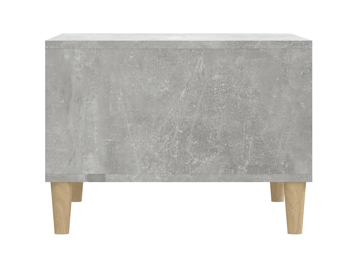 Couchtisch Betongrau 60x50x36,5 cm Holzwerkstoff