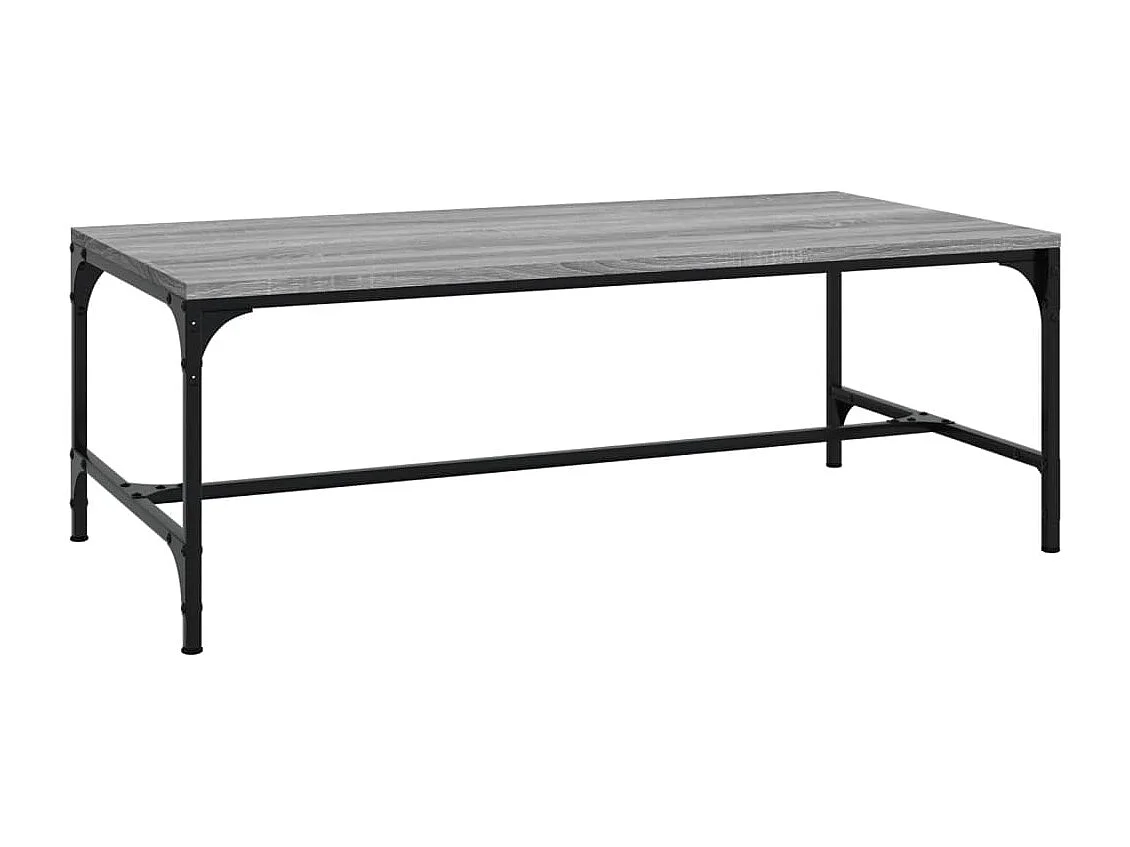 Table basse Sonoma gris 80x50x35 cm Bois d'ingénierie