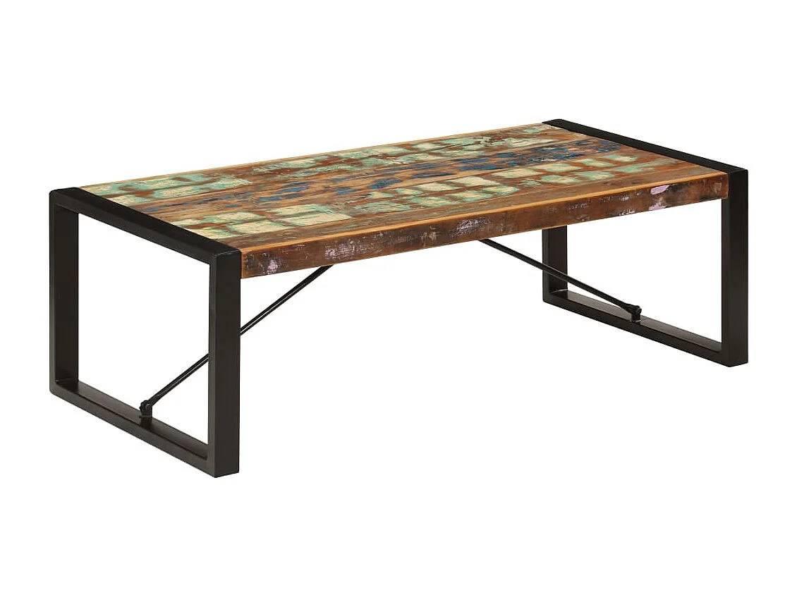 Couchtisch 120x60x40 cm Altholz Massiv