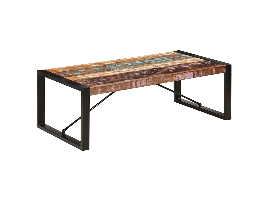 Salontafel 120x60x40 cm massief gerecycled hout