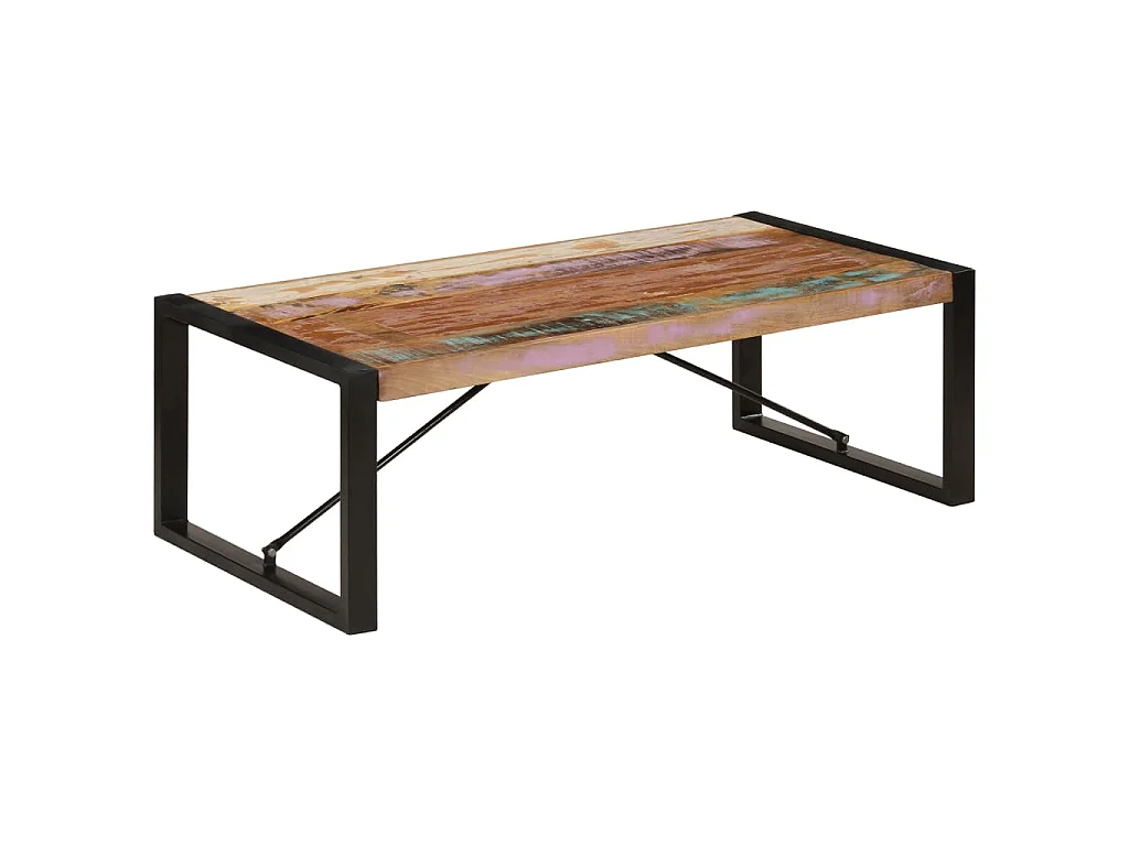 Salontafel 120x60x40 cm massief gerecycled hout