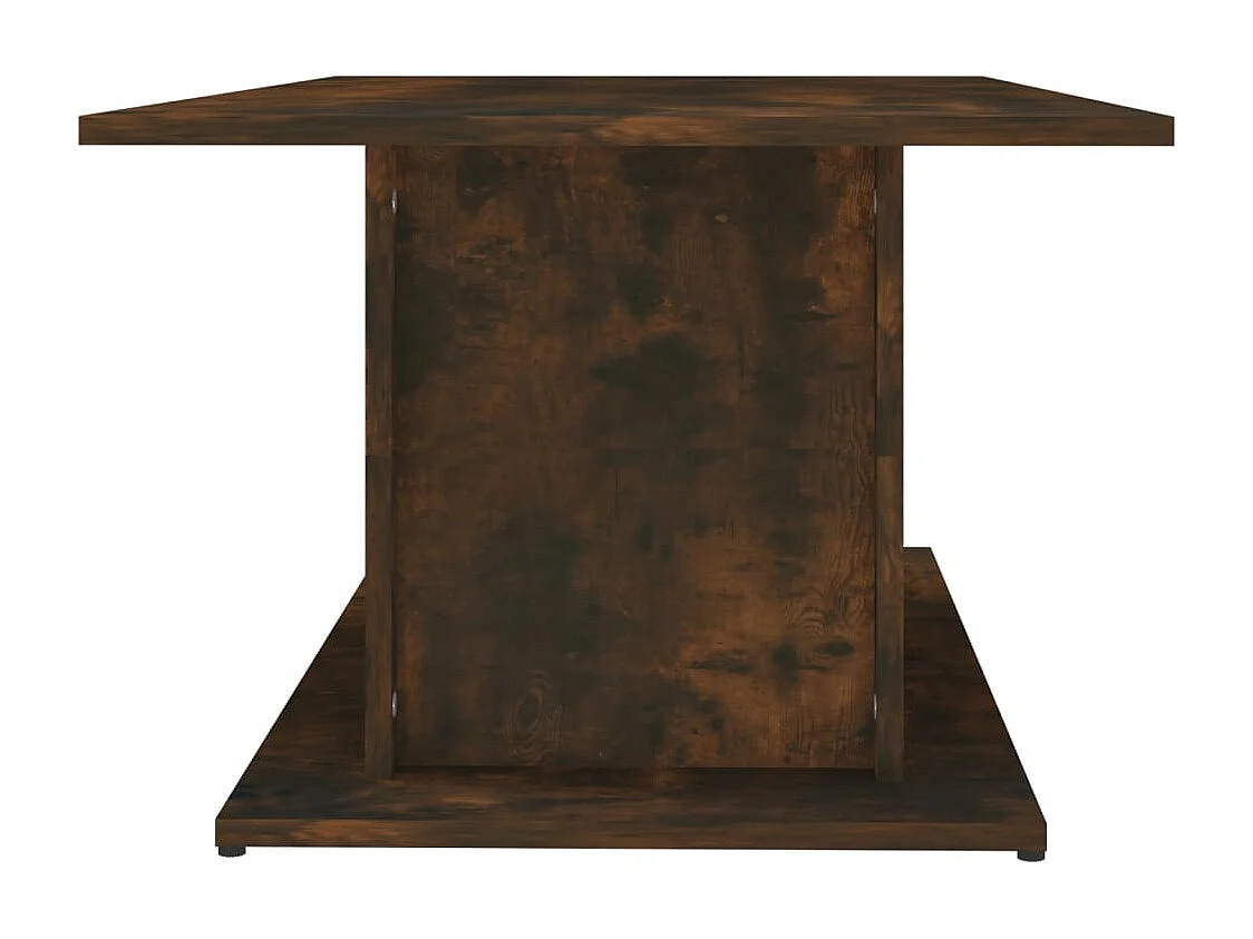 Salontafel 102x55,5x40 cm bewerkt hout gerookt eikenkleurig