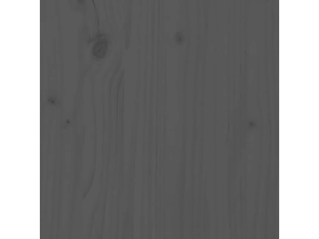 Mesa de centro de madera maciza de pino gris Ø40x60 cm