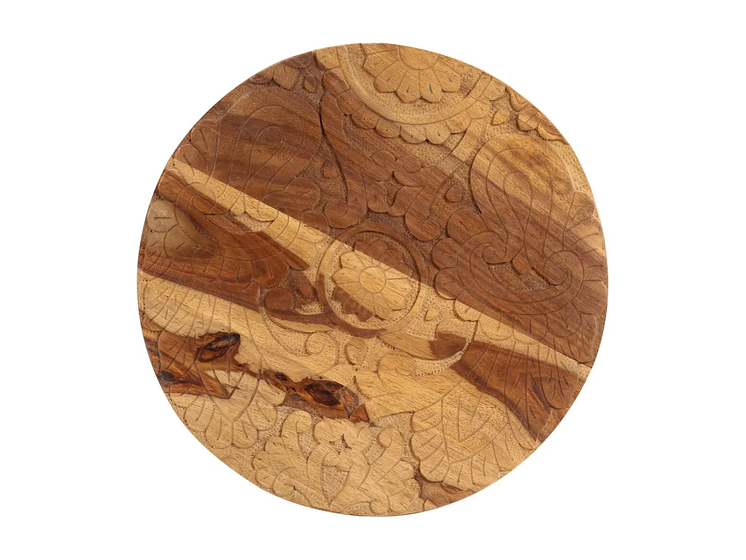 Salontafels 2 st massief hout