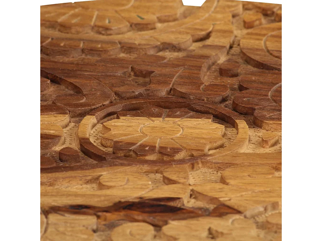 Salontafels 2 st massief hout