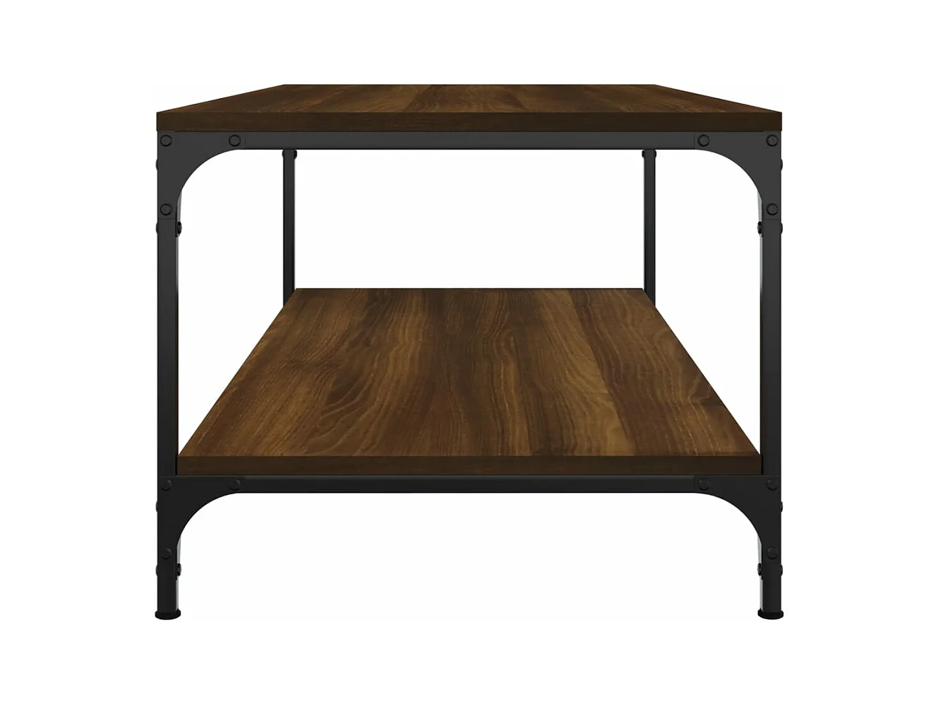 Table basse Chêne marron 80x50x40 cm Bois d'ingénierie