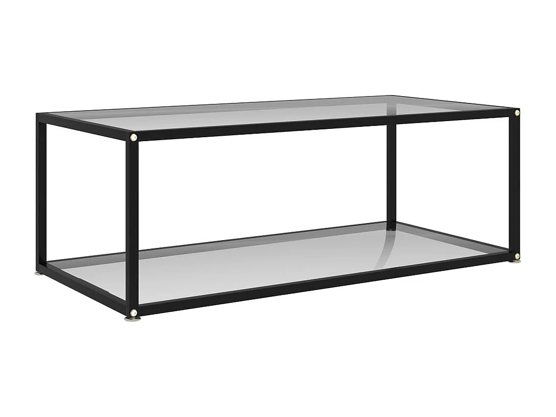 Couchtisch Transparent 100x50x35 cm Hartglas