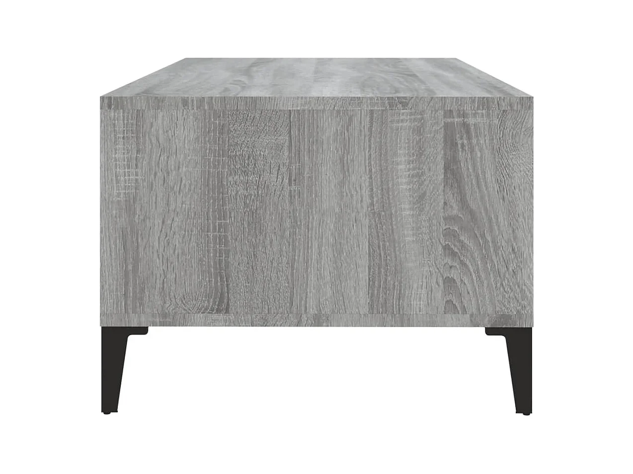 Salontafel 90x50x36,5 cm bewerkt hout grijs sonoma
