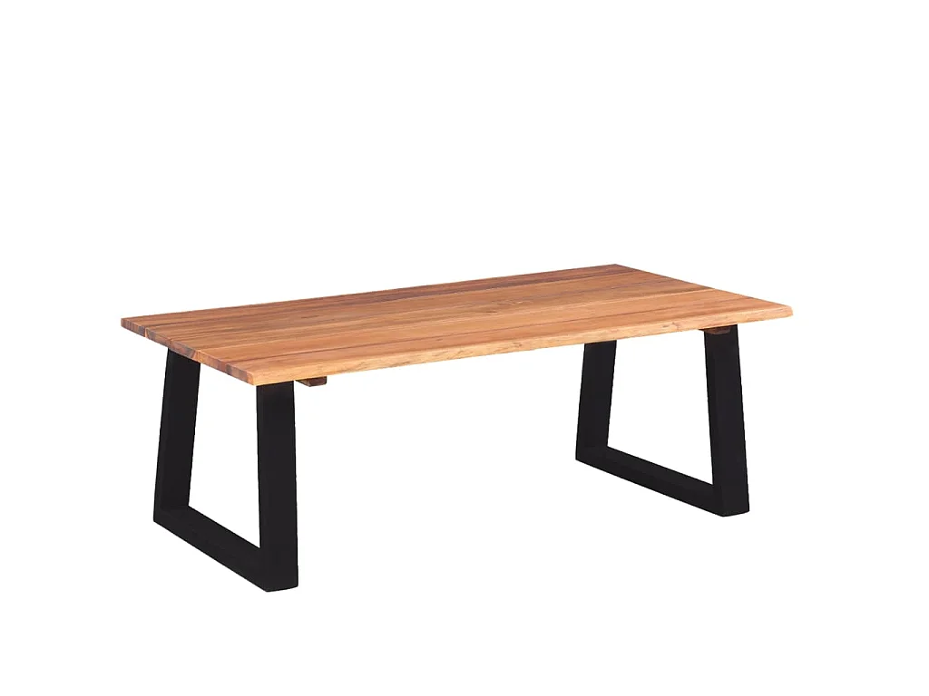 Salontafel massief acaciahout 110x60x40 cm