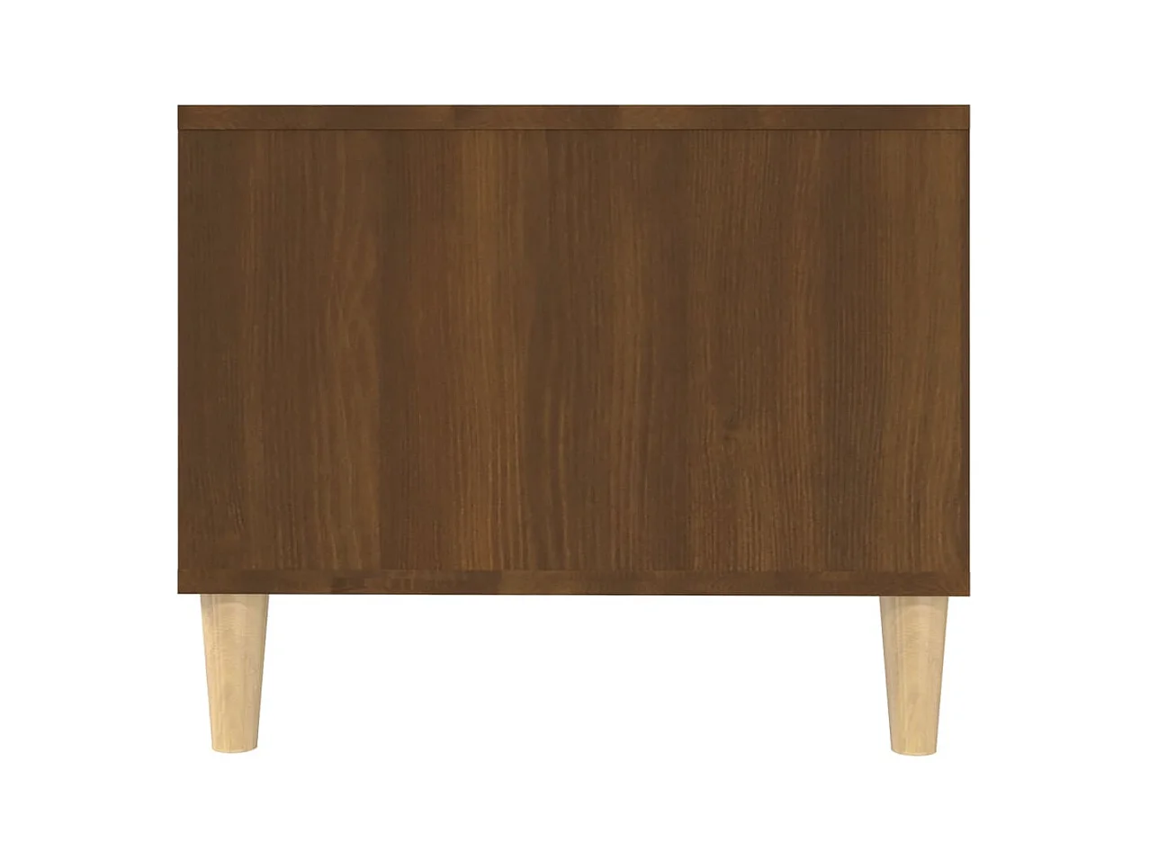 Table basse chêne marron 102x50x40 cm bois d'ingénierie