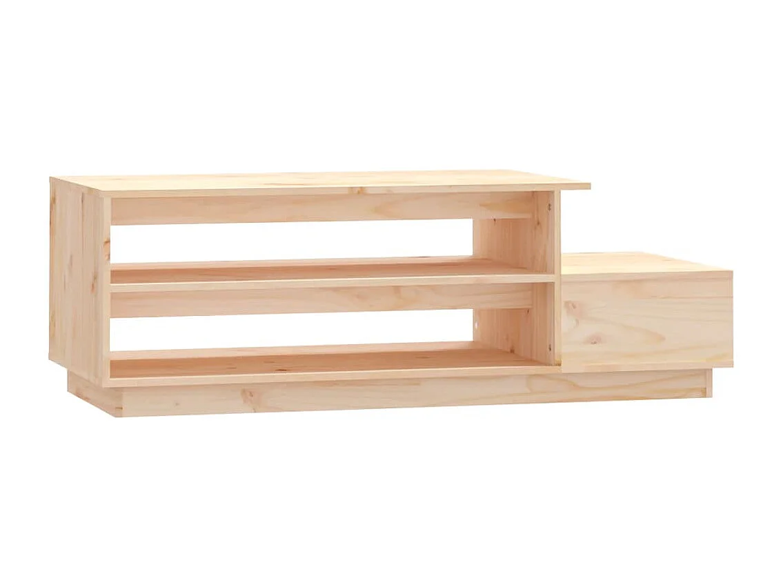 Table basse 120x50x40,5 cm Bois massif de pin