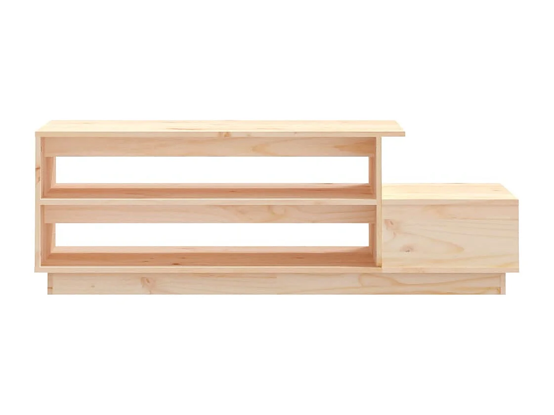 Table basse 120x50x40,5 cm Bois massif de pin