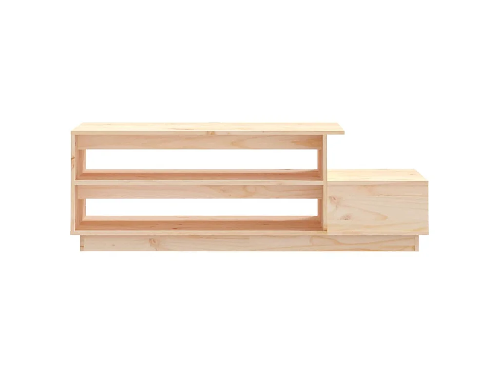 Table basse 120x50x40,5 cm Bois massif de pin
