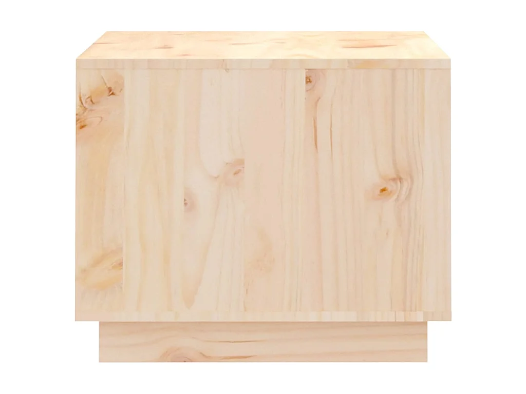 Table basse 120x50x40,5 cm Bois massif de pin