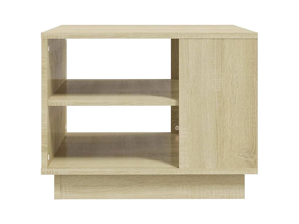 Couchtisch Sonoma-Eiche 55x55x43 cm Holzwerkstoff