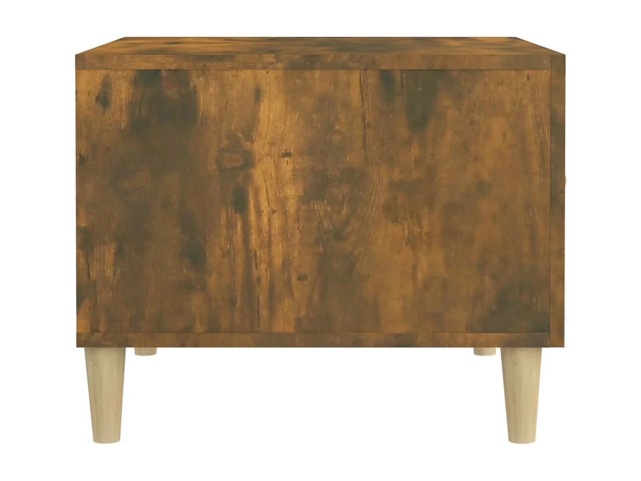 Couchtische 2 Stk. Räuchereiche 50x50x40 cm Holzwerkstoff