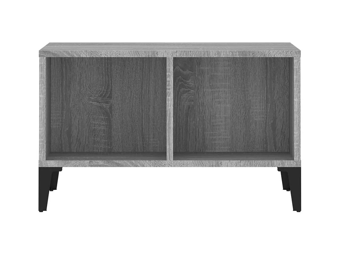 Table basse Sonoma gris 60x50x36,5 cm Bois d'ingénierie