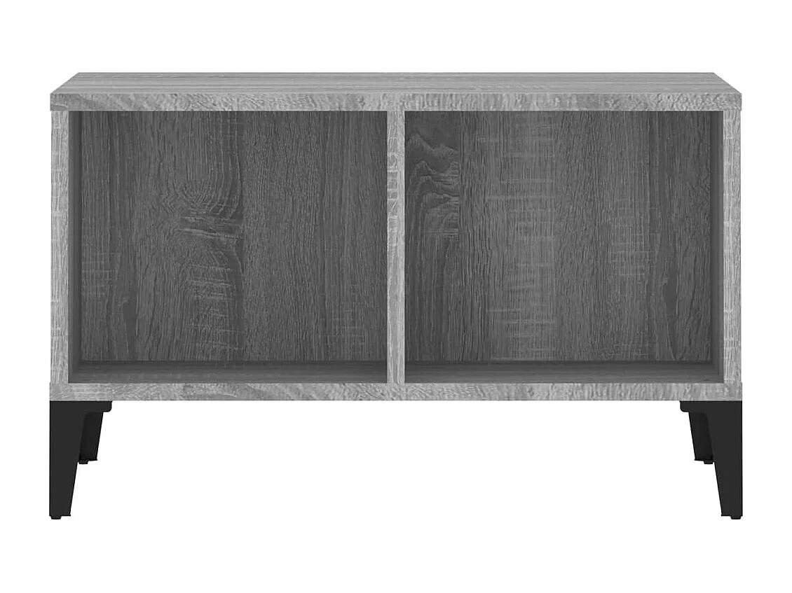 Table basse Sonoma gris 60x50x36,5 cm Bois d'ingénierie