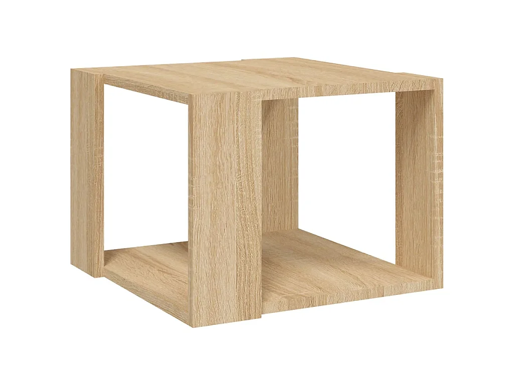 Table basse Chêne sonoma 40x40x30 cm Bois d'ingénierie