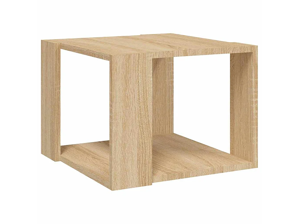 Couchtisch Sonoma-Eiche 40x40x30 cm Holzwerkstoff