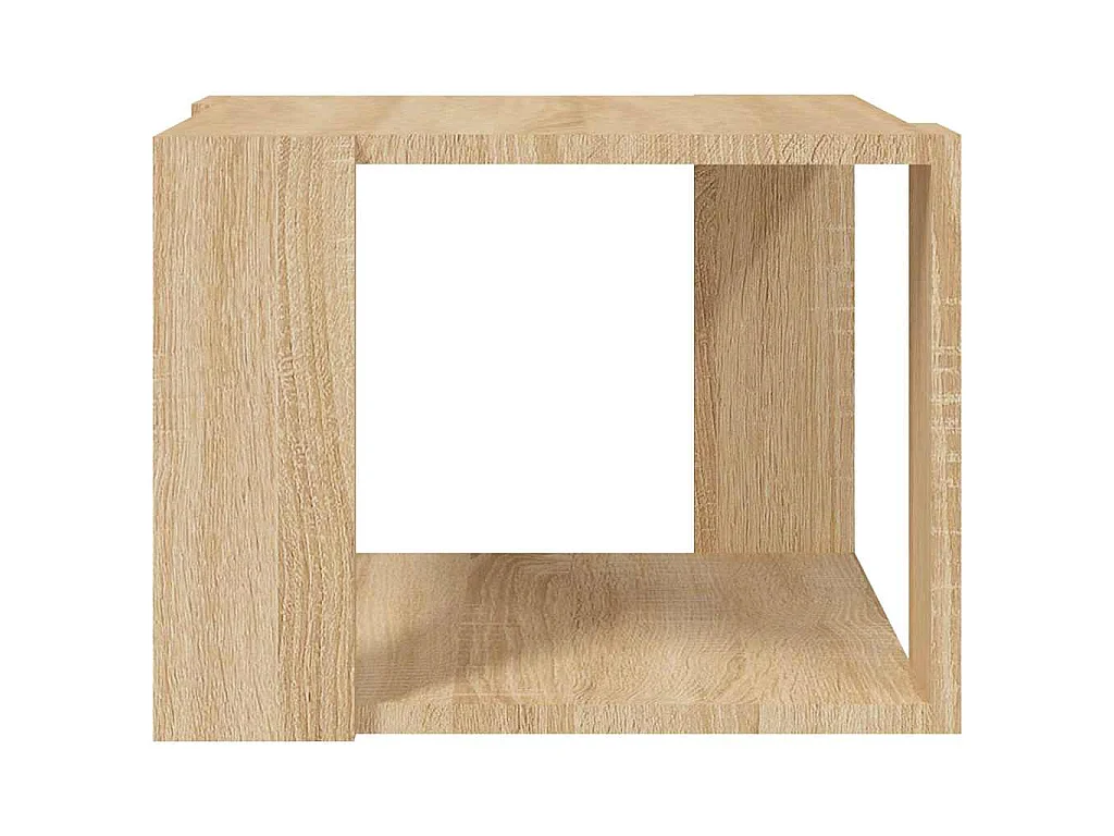 Couchtisch Sonoma-Eiche 40x40x30 cm Holzwerkstoff