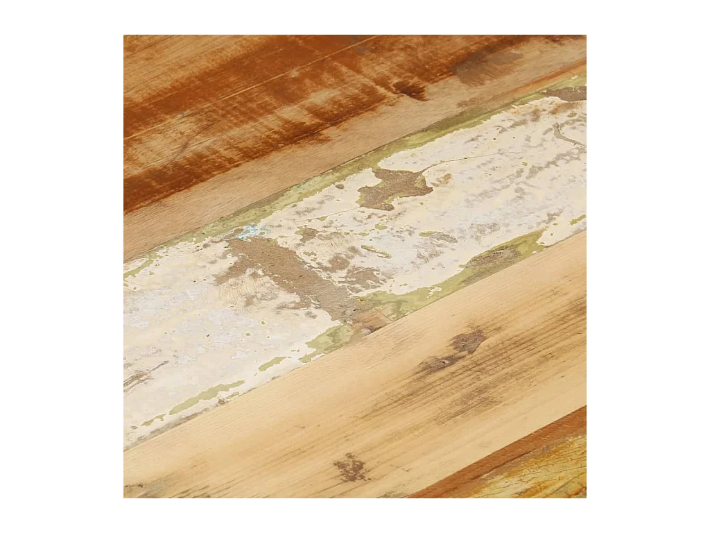 Table basse 45x45x40 cm Bois de récupération massif